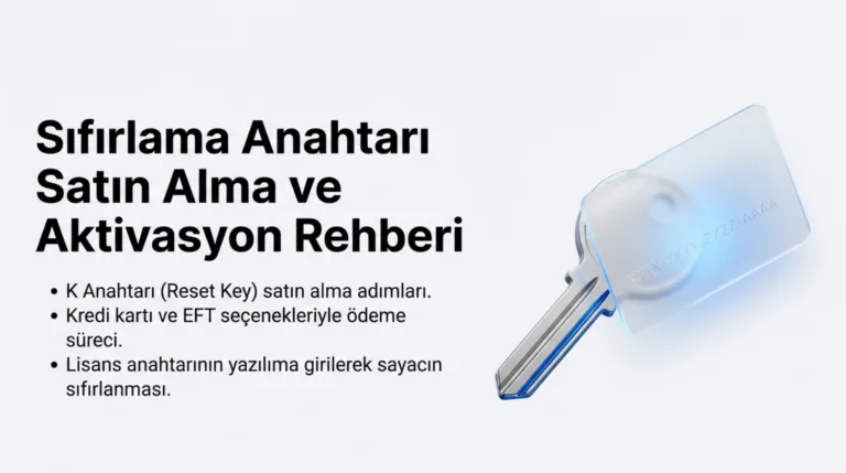 Epson Atık Mürekkep Pedi Reset Anahtarı Satın Alma ve Aktivasyon Rehberi